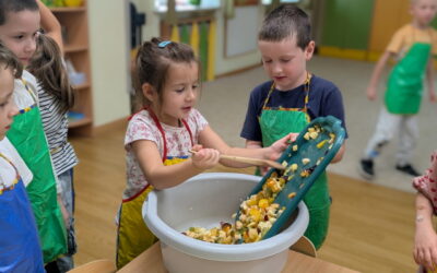 Owocowa uczta Biedronek