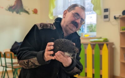 Przyjaciel Jeży w naszej Ochronce