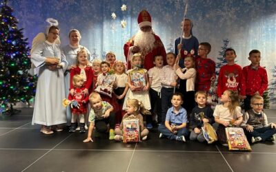 Święty Mikołaj ponownie zagościł w przedszkolu! 🎄