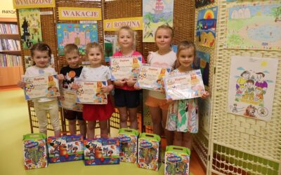 Rodzinny Konkurs Plastyczny „Moje wymarzone wakacje z rodziną” rozstrzygnięty!