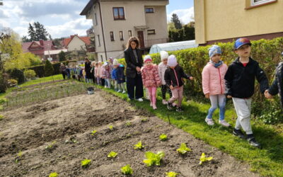 W wiosennym ogrodzie…