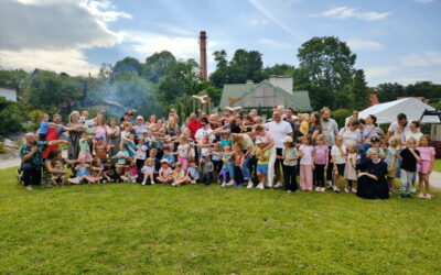 Rodzinny piknik na zakończenie roku przedszkolnego