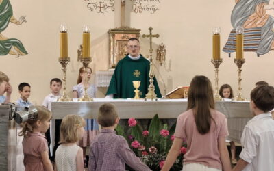 Z Bożym błogosławieństwem na wakacje – Msza Święta na zakończenie roku przedszkolnego