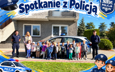 Pan Policjant porządku pilnuje